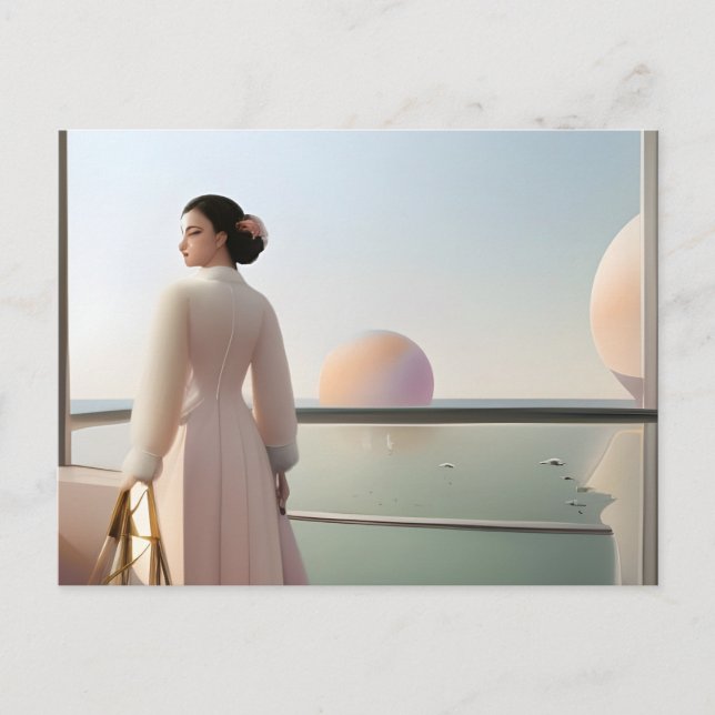 Vacation in a Strange Land Postcard (Front)