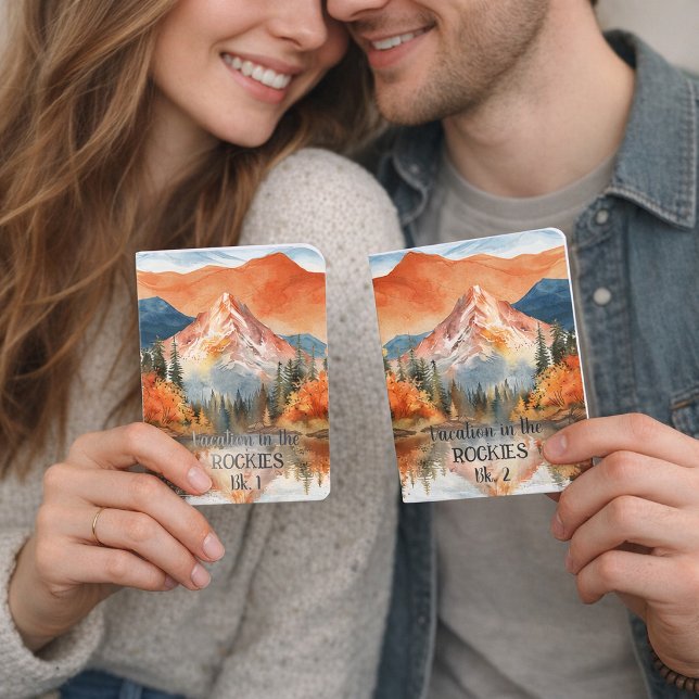 Vacation in the ROCKIES Bk. 1 and Bk. 2 Foil Vow Books (Creator Uploaded)