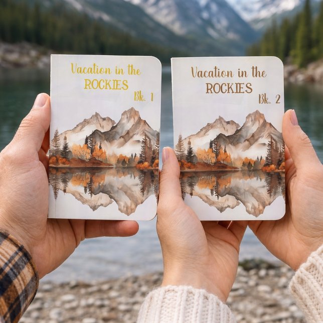 Vacation in the ROCKIES Bk. 1 and Bk. 2 Foil Vow Books (Creator Uploaded)