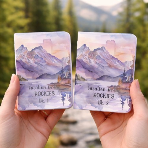 Vacation in the ROCKIES Bk. 1 and Bk. 2 Foil Vow Books
