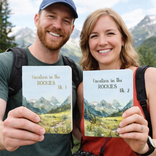 Vacation in the ROCKIES Bk. 1 and Bk. 2 Foil Vow Books