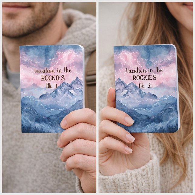 Vacation in the ROCKIES Bk. 1 and Bk. 2 Foil Vow Books (Creator Uploaded)