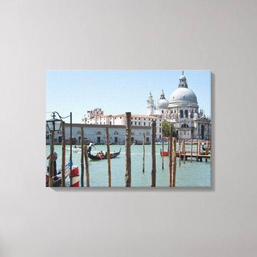 Vacation in Venice landscape canvas