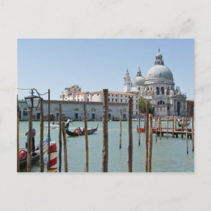 Vacation in Venice landscape postcard