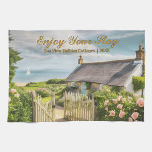 Vacation Let Holiday Home Rental Cottage Photo Kitchen Towel