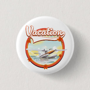 Vacation logo button