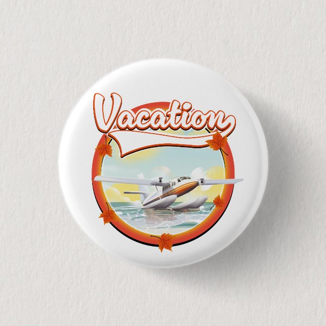 Vacation logo button (Front)