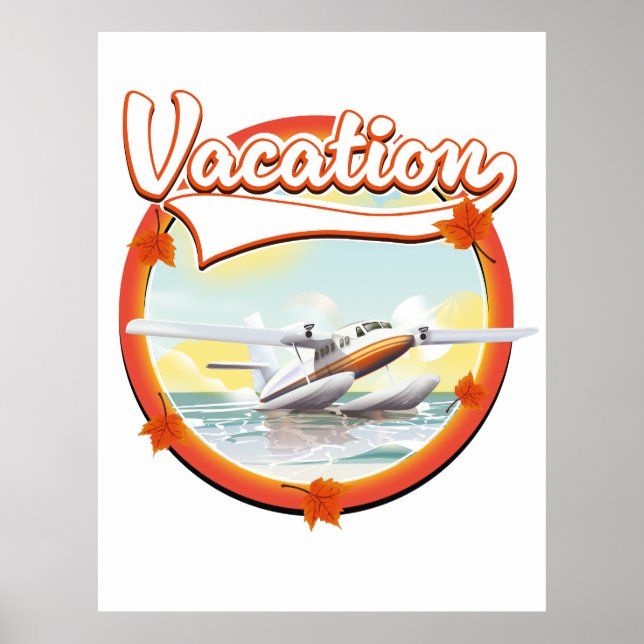 Vacation logo poster (Front)