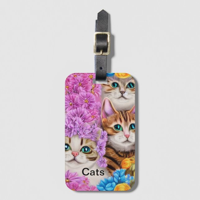 Vacation Luggage Tags (Front Vertical)