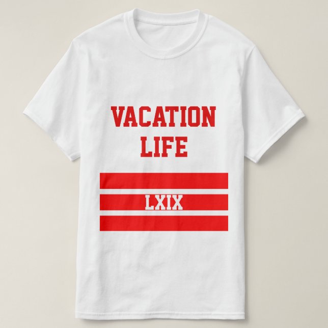 Vacation LXIX Tee (Design Front)