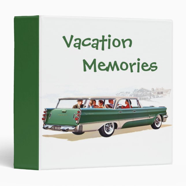 Vacation Memories Binder (Front/Spine)