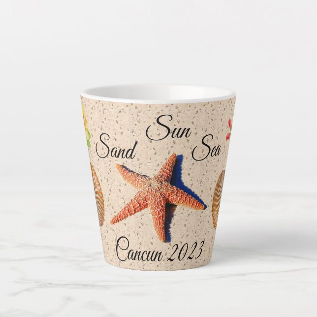 Vacation memories Latte cup (Front)