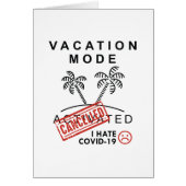 Vacation Mode Cancelled (Front)