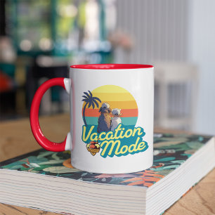 Vacation Mode Mug, Tropical Vacation Mug