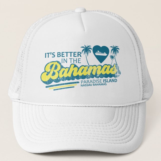 Vacation Nassau Paradise Island Bahamas Hat Cruise (Front)