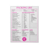 Wedding Checklist Notepad