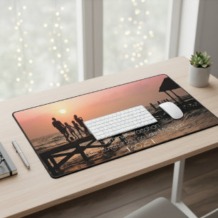 Vacation Photo Custom Desk Mat