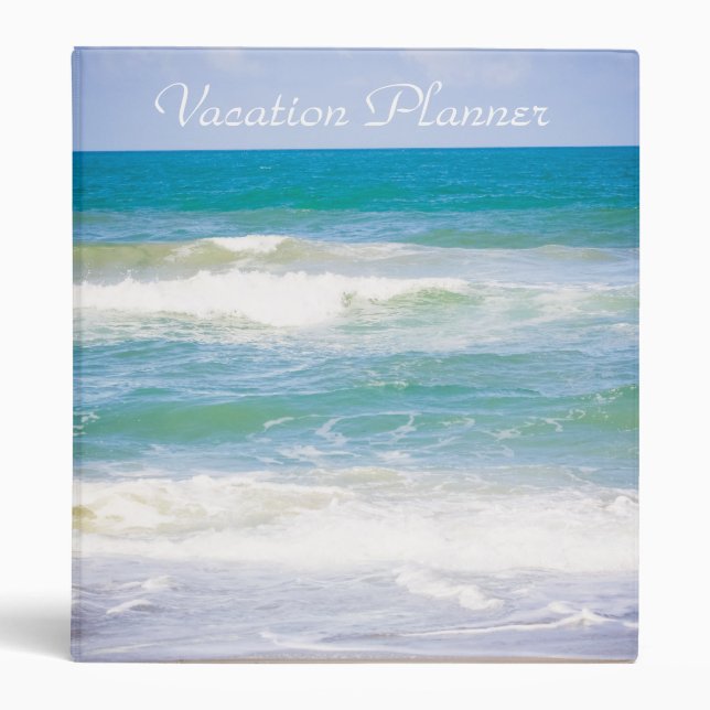 Vacation Planner 3 Ring Binder (Front)