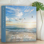 Vacation Rental Beach House Guest Information 3 Ring Binder<br><div class="desc">Let your guests know all the important information about your vacation rental home or bed & breakfast with this handy guest information welcome binder. Co-ordinating business stationery is available.</div>