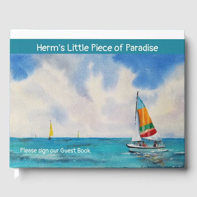 Vacation Rental Guest Book (Front)