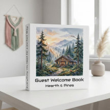 Vacation Rental Guest Welcome Book Holiday Retreat