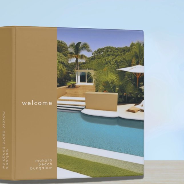 Vacation Rental Guidebook 3 Ring Binder (Creator Uploaded)