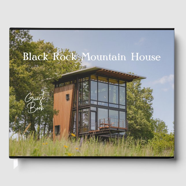 Vacation Rental House Guest Book (Front)