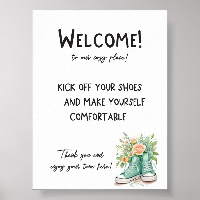 Vacation Rental House Welcome Sign (Front)