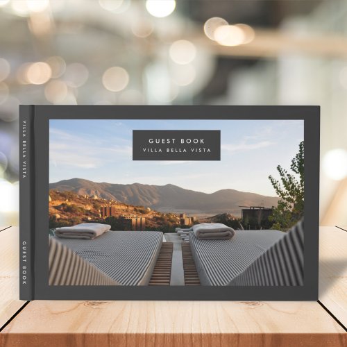 Vacation Rental Modern Stylish Guest Comments Guest Book