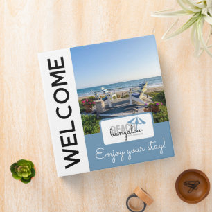 Vacation Rental Welcome Binder   Beach House