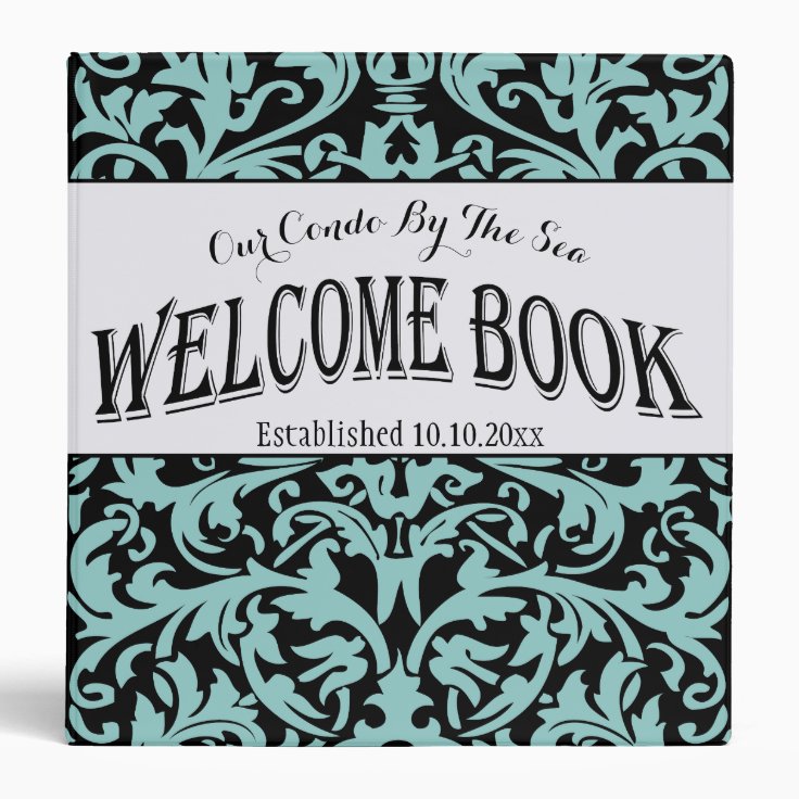 Vacation Rental Book Binder Zazzle