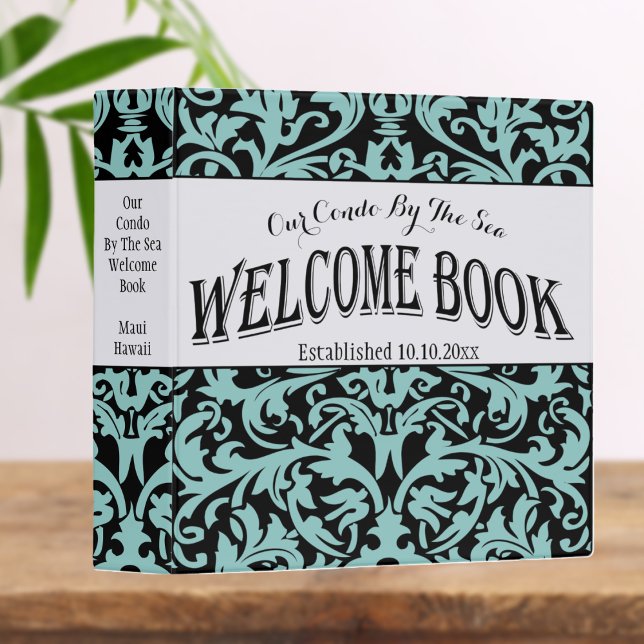 Vacation Rental Welcome Book Binder (Welcome Your Guests)