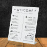Vacation Rental Welcome Guest House Rules Sign