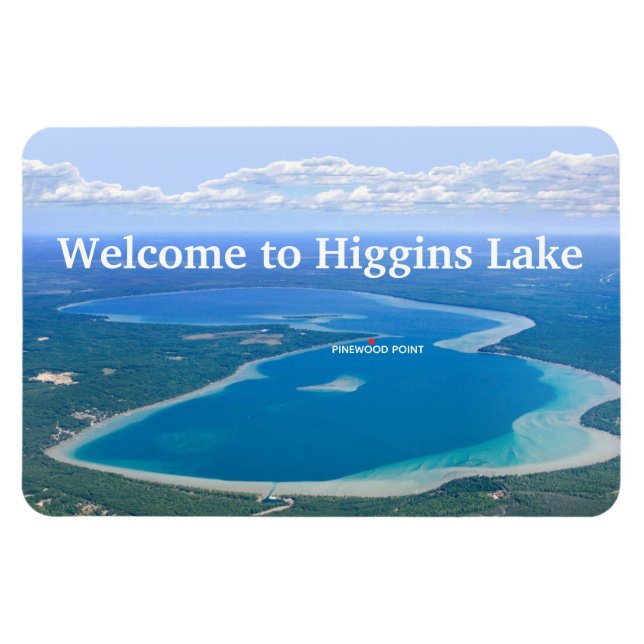 Vacation Rental Your Home Photo or Use Lake Photo Magnet (Horizontal)
