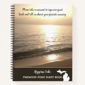 Vacation Rental Your Home Photo or Use Lake Photo Notebook
