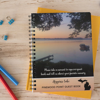 Vacation Rental Your Home Photo or Use Lake Photo Notebook