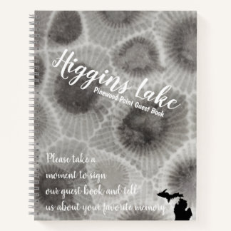 Vacation Rental Your Photo or Use Petoskey Stone Notebook