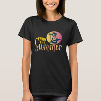 Vacation Summer Enjoy The Summer Wave Surfing T-Shirt