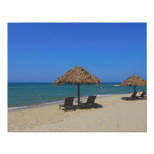 Vacation Swim Surf Coastal Beach Destiny's Destiny Faux Canvas Print