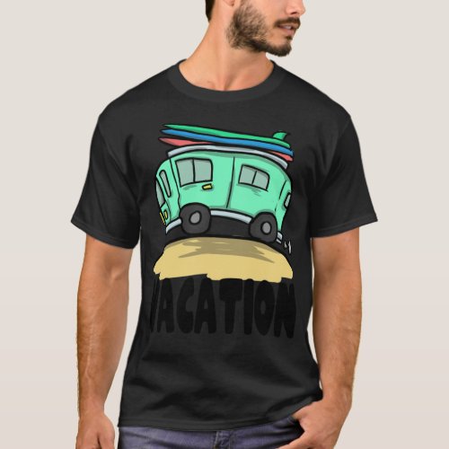 Vacation Travel Holiday Surfing Summer buy  T_Shirt