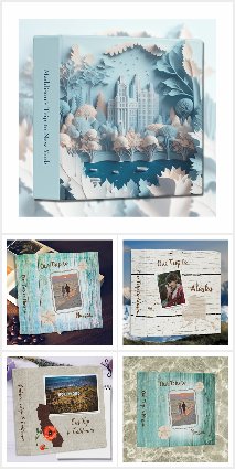 Vacation Travel Scrapbook Albums