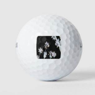 Vacation Tropical Palms Artistic Watercolor Silhou Golf Balls