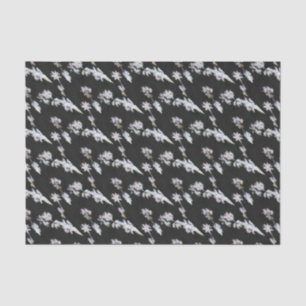 Vacation Tropical Palms Artistic Watercolor Silhou Tissue Paper
