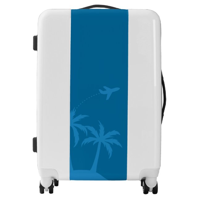 Vacation Wanderlust Luggage (Front)