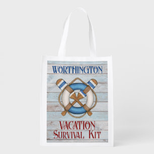 Vacation, Wedding, Reunion Survival Bag See Back 