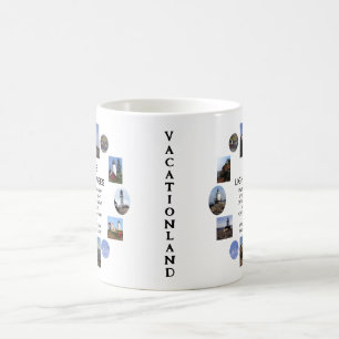 Vacationland Light Houses Coffee Mug