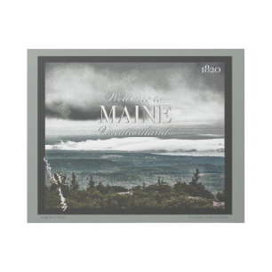 Vacationland, Maine Gallery Wrap