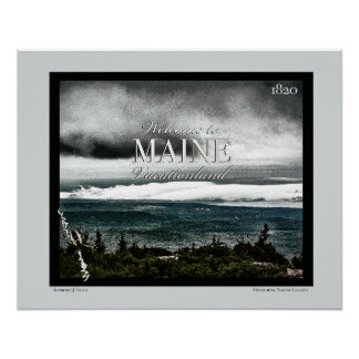 Vacationland, Maine Poster