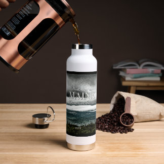 Vacationland, Maine Water Bottle