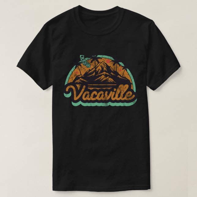 Vacaville, California T-Shirt (Design Front)